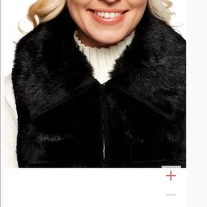 Luxe Rachel Zoe Faux Fur Vest