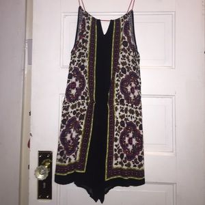 Patterned romper from Love Culture