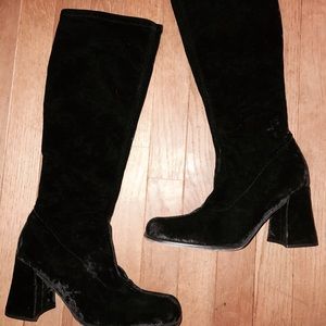 Velvet Boots