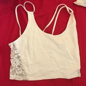 American Eagle Cropped Shirt