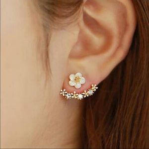 Floral earrings