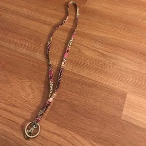 Vera Bradley lanyard