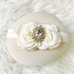 Ivory creamy kids flower headband, girls headband