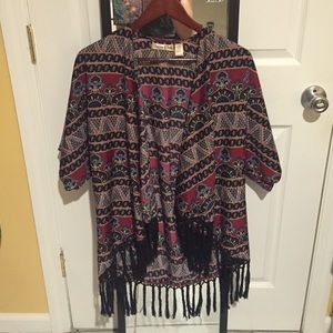 Psychedelic Gypsy Kimono-Style Jacket