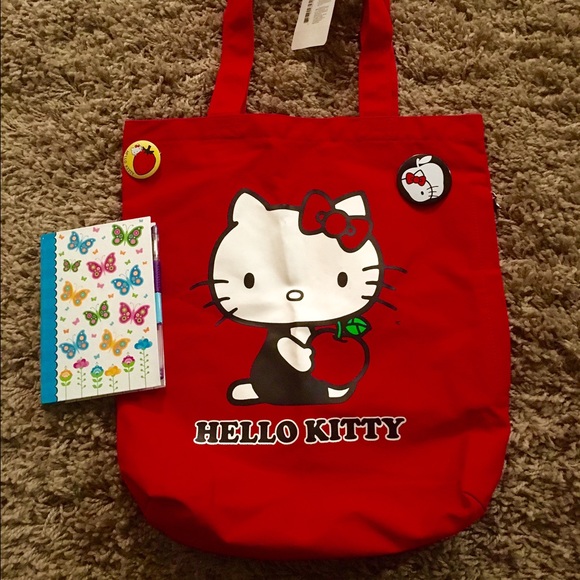 Hello kitty tote bag