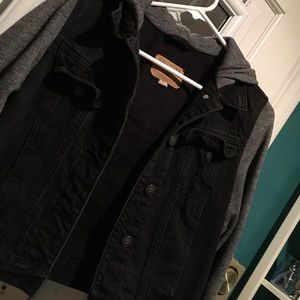Jean/sweater jacket