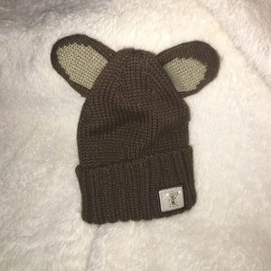 Knitted winter hat