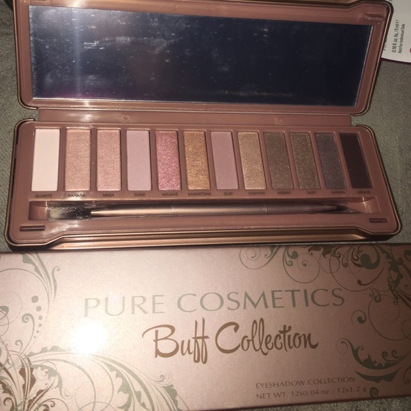 Pure cosmetics buff eyeshadow palette