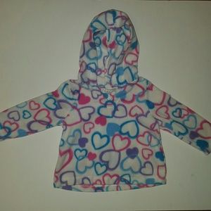 Children's Place Fleece Hooded Sweater (12-18m)