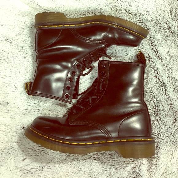 Black Dr. Marten's 1460 Boots