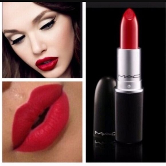 mac red lipstick ruby woo