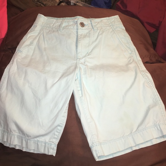 Blue shorts