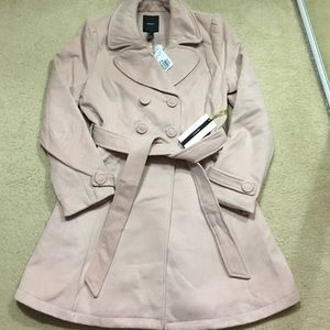 Forever 21 blush pink trench