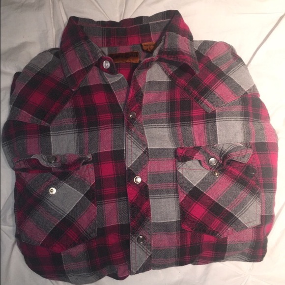 Vintage Oversized Flannel - Brandy Melville