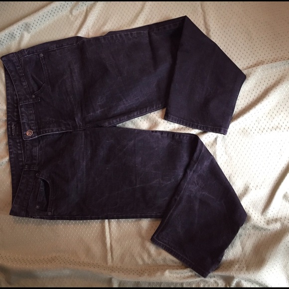 Madison black cropped jeans