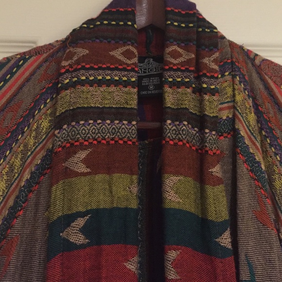 Gypsy-Style Psychedelic Pattern Jacket - Picture 2 of 4