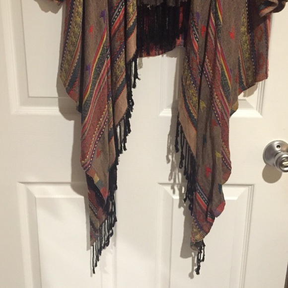 Gypsy-Style Psychedelic Pattern Jacket - Picture 4 of 4