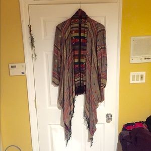 Gypsy-Style Psychedelic Pattern Jacket