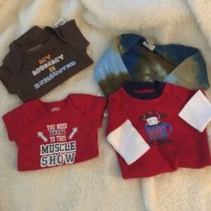 Newborn onesie bundle.