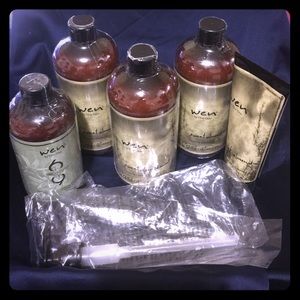 Wen by Chaz Dean shampoo and conditioning