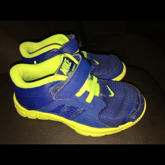 Blue & Yellow Toddler Boy Nike