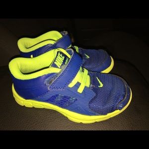 Blue & Yellow Toddler Boy Nike