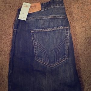 High rise Hollister denim skirt