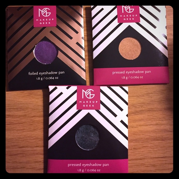 3 Makeup Geek Shadows