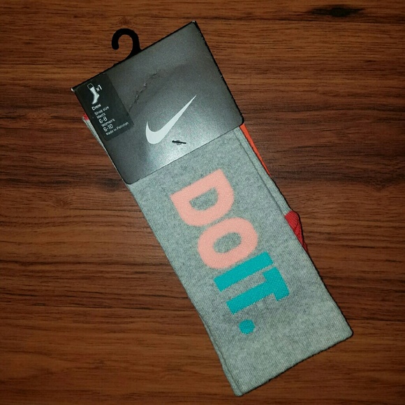 Nike Other - NWT NIKE JUST DO IT CREW SOCKS MEN'S SIZE 6-8
