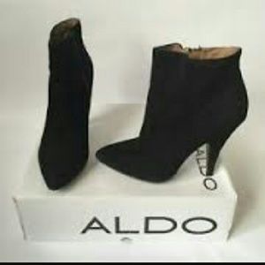 Aldo suede ankle boots