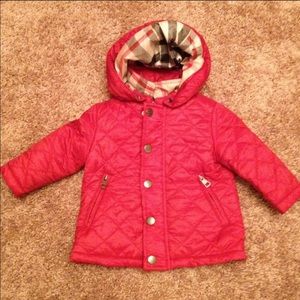 Burberry jacket baby boy