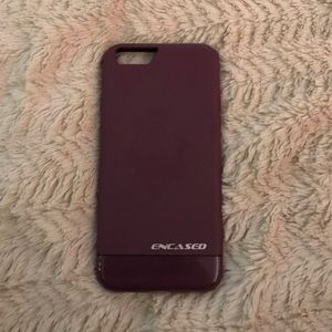 Dark purple iPhone 6/6s case