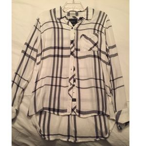 Rails long sleeve plaid shirt