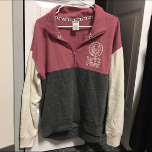 vs pink pullover