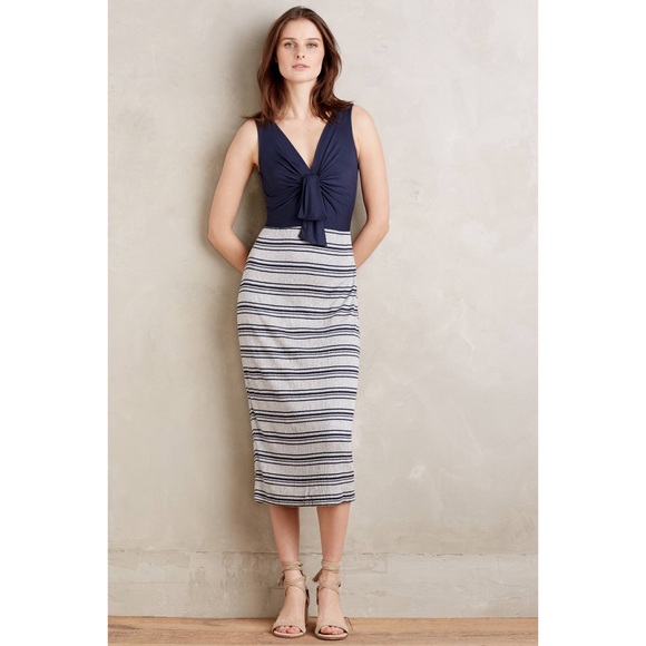 🌟Flash Sale🌟 NWT Deryn Front Tie Midi Dress