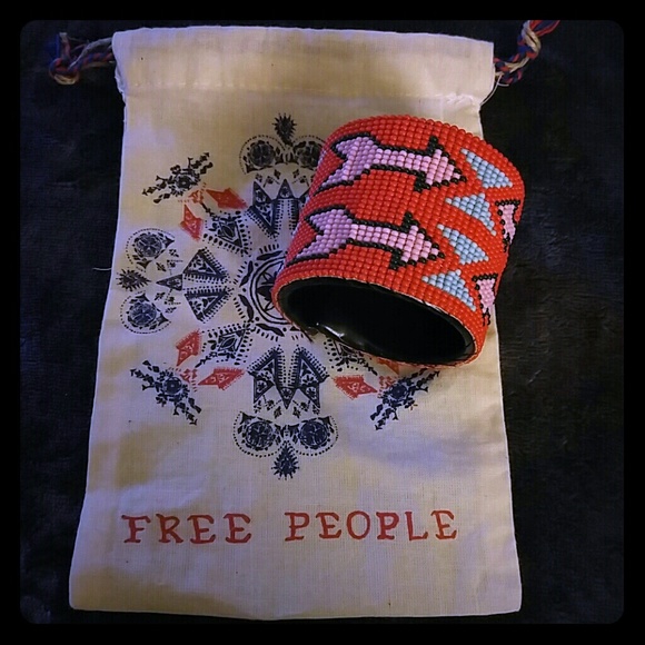 Beaded cuff bracelet Free People