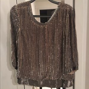 Parker NYE beaded top
