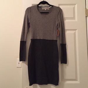 NWT Rachel Roy Colorblock Sweater Dress