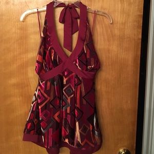 1060 Sherman dressy halter top