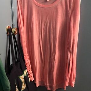Long sleeved Pink shirt!