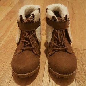 Girls Brown Boots
