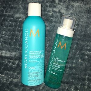 Brand New- Moroccanoil Curls Products and Bag