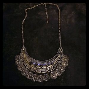 Coin Festival Statement Necklace