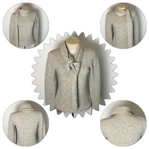 Ann Taylor women's sweater w/attached scarf