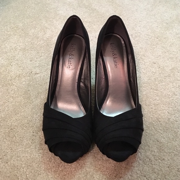 Black Kelly & Katie heels