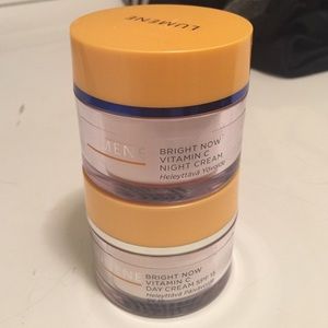 LUMENE bright now day and night cream duo