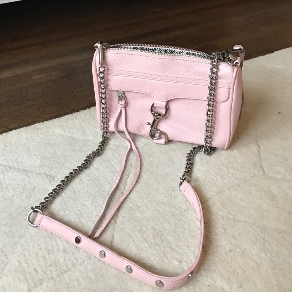 REBECCA MINKOFF blush pink bag!