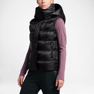 nike down vest womens