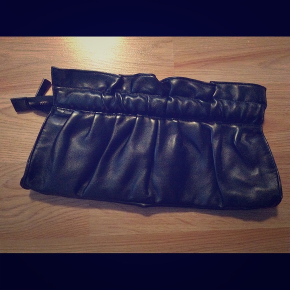 Express Clutch Faux Leather