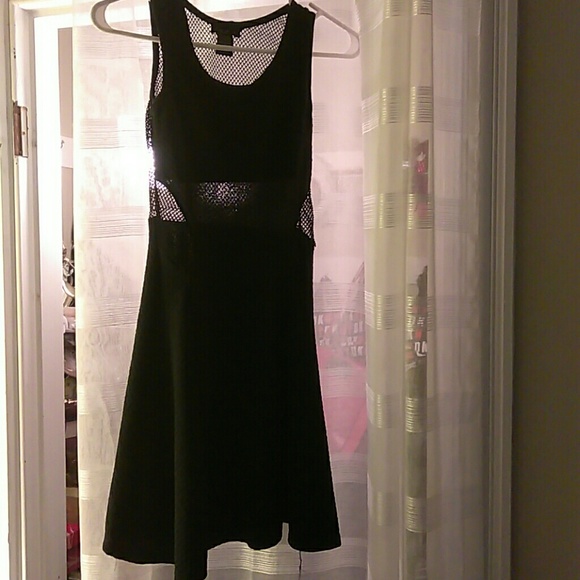 Black lounge dress
